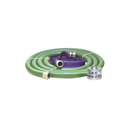 Apache Apache 2 Trash Pump Hose Kits w/ Aluminum Couplings and Fittings,  98128657